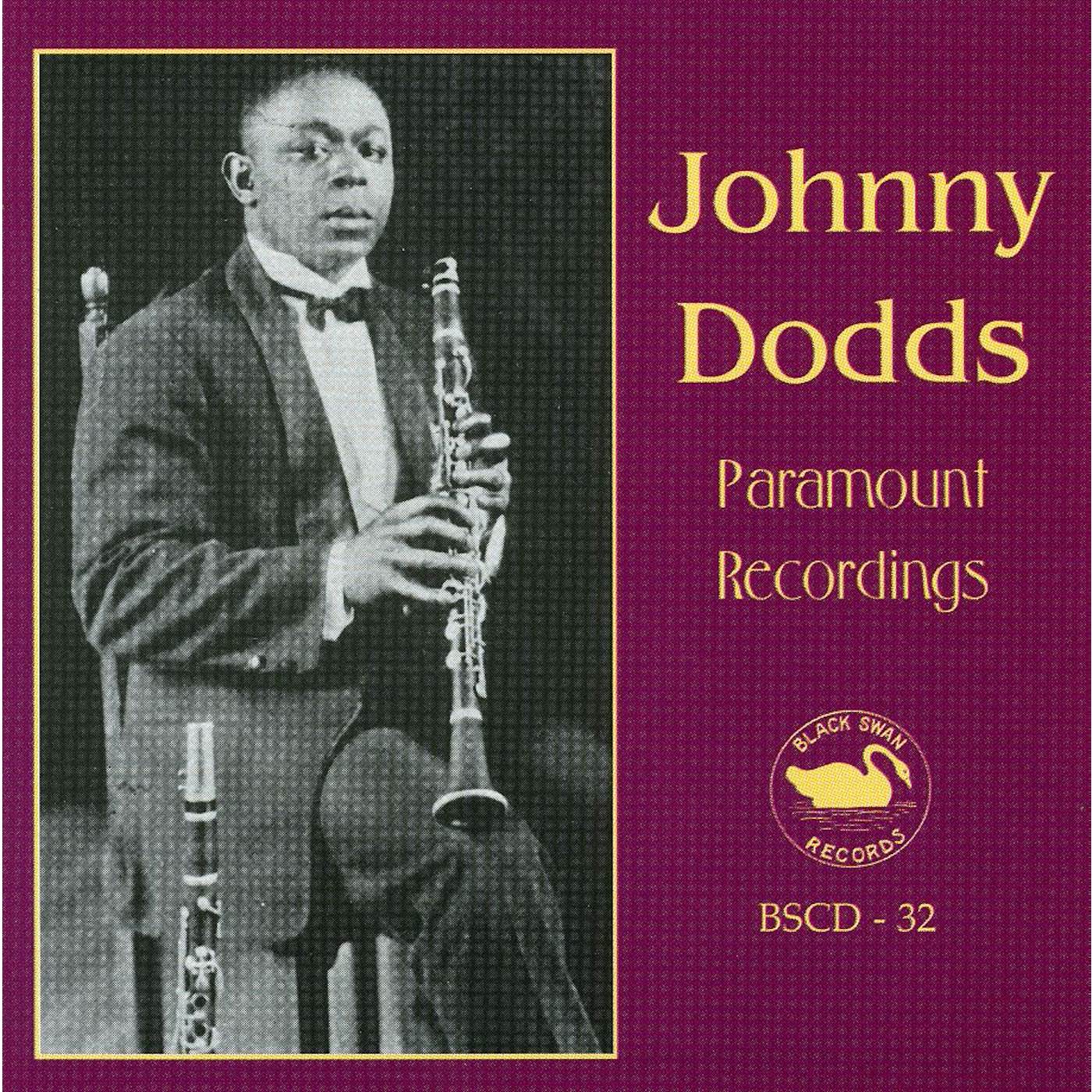 Johnny Dodds COMPLETE PARAMOUNT RECORDINGS 1 CD