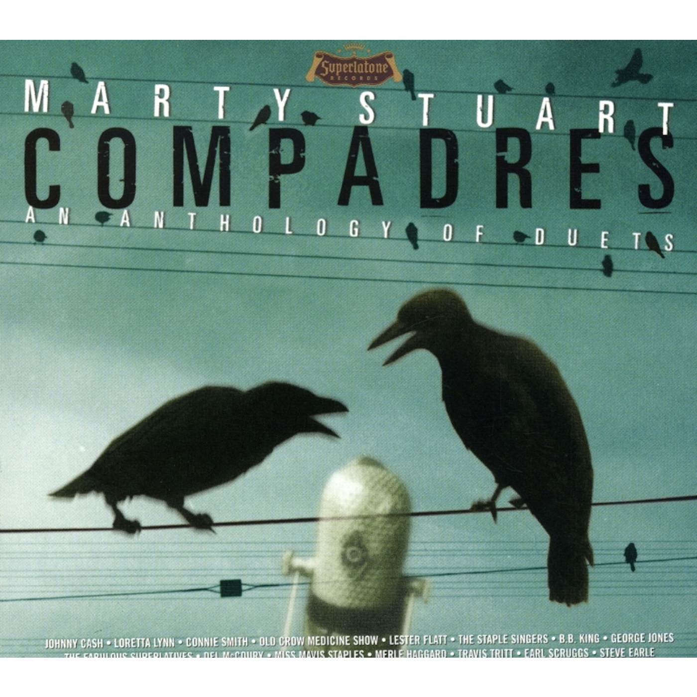 Marty Stuart COMPADRES: AN ANTHOLOGY OF DUETS CD