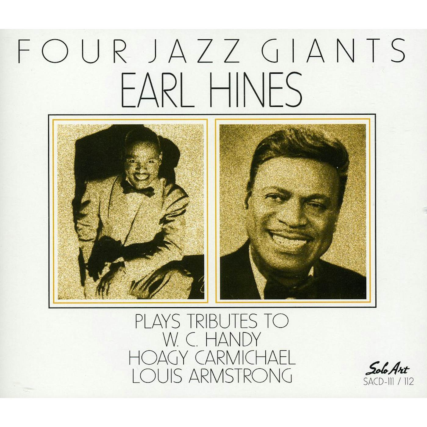 Earl Hines FOUR JAZZ GIANTS CD
