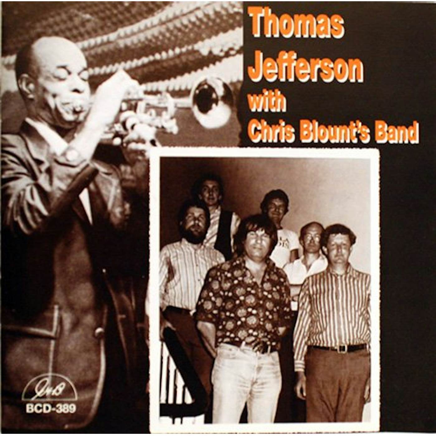 Jefferson Thomas WITH CHRIS BLOUNT'S BAND CD
