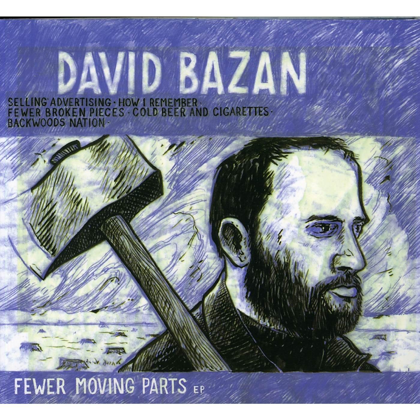 David Bazan FEWER MOVING PARTS CD