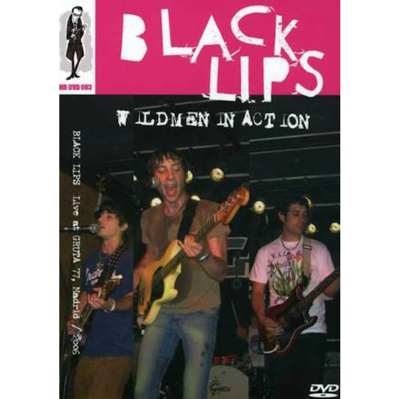 Black Lips WILDMEN IN ACTION DVD