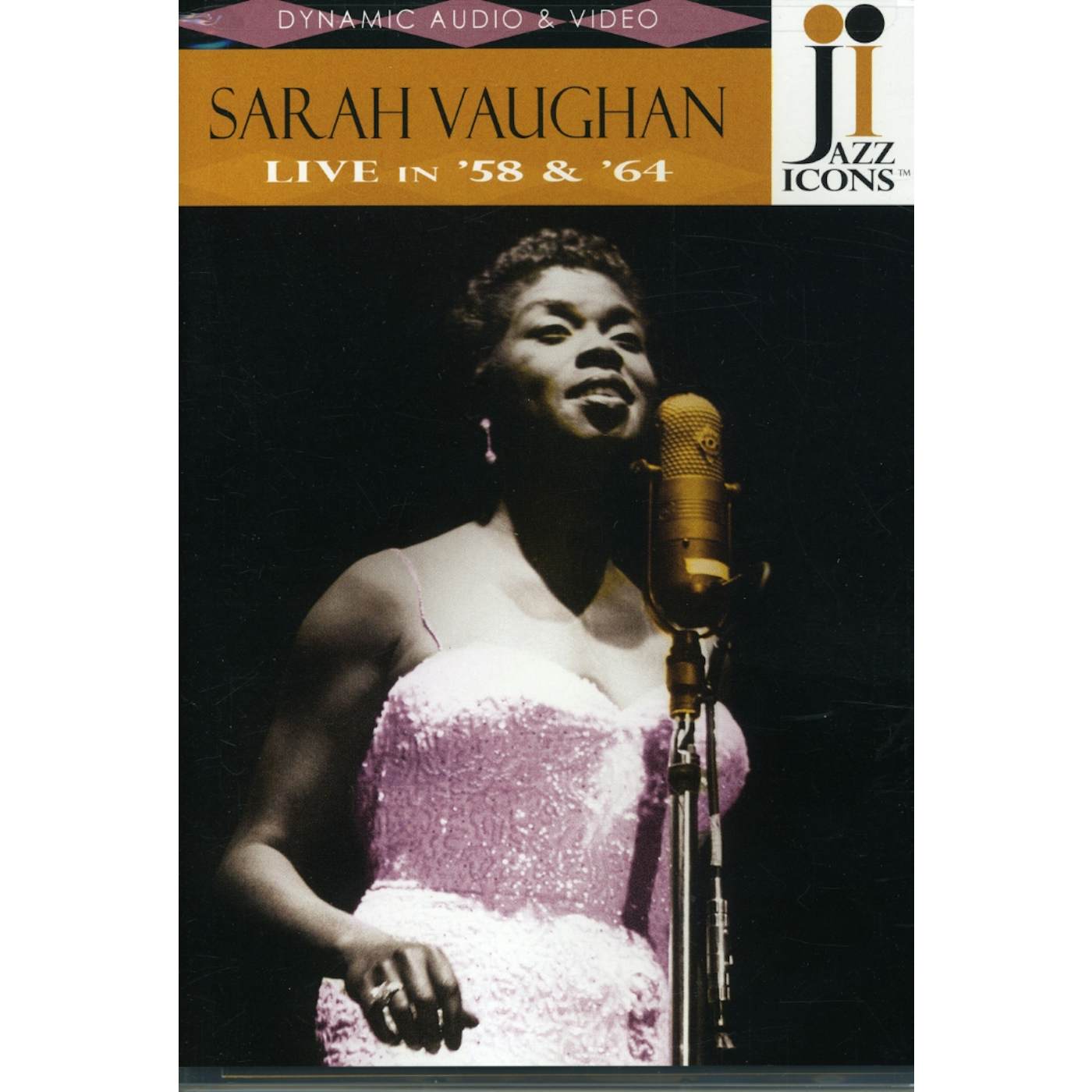 JAZZ ICONS: SARAH VAUGHAN LIVE IN 58 & 64 DVD