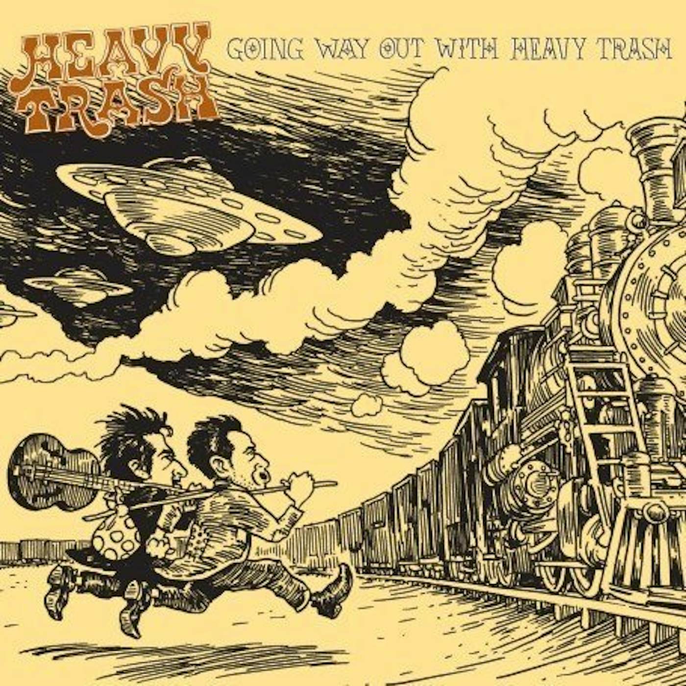 GOING WAY OUT WITH HEAVY TRASH CD
