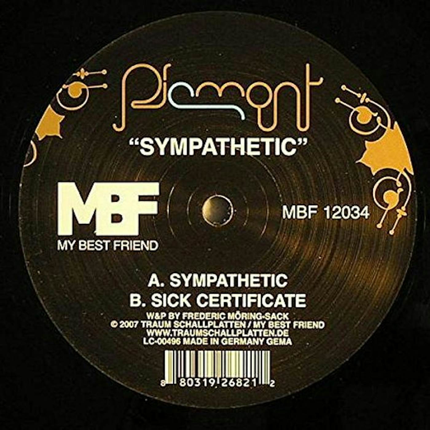 Piemont Sympathetic Vinyl Record