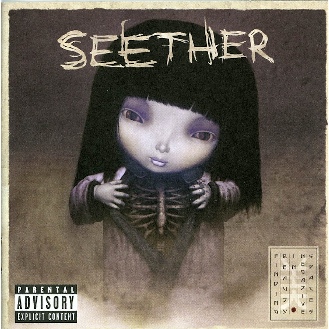 Seether FINDING BEAUTY IN NEGATIVE SPACES CD