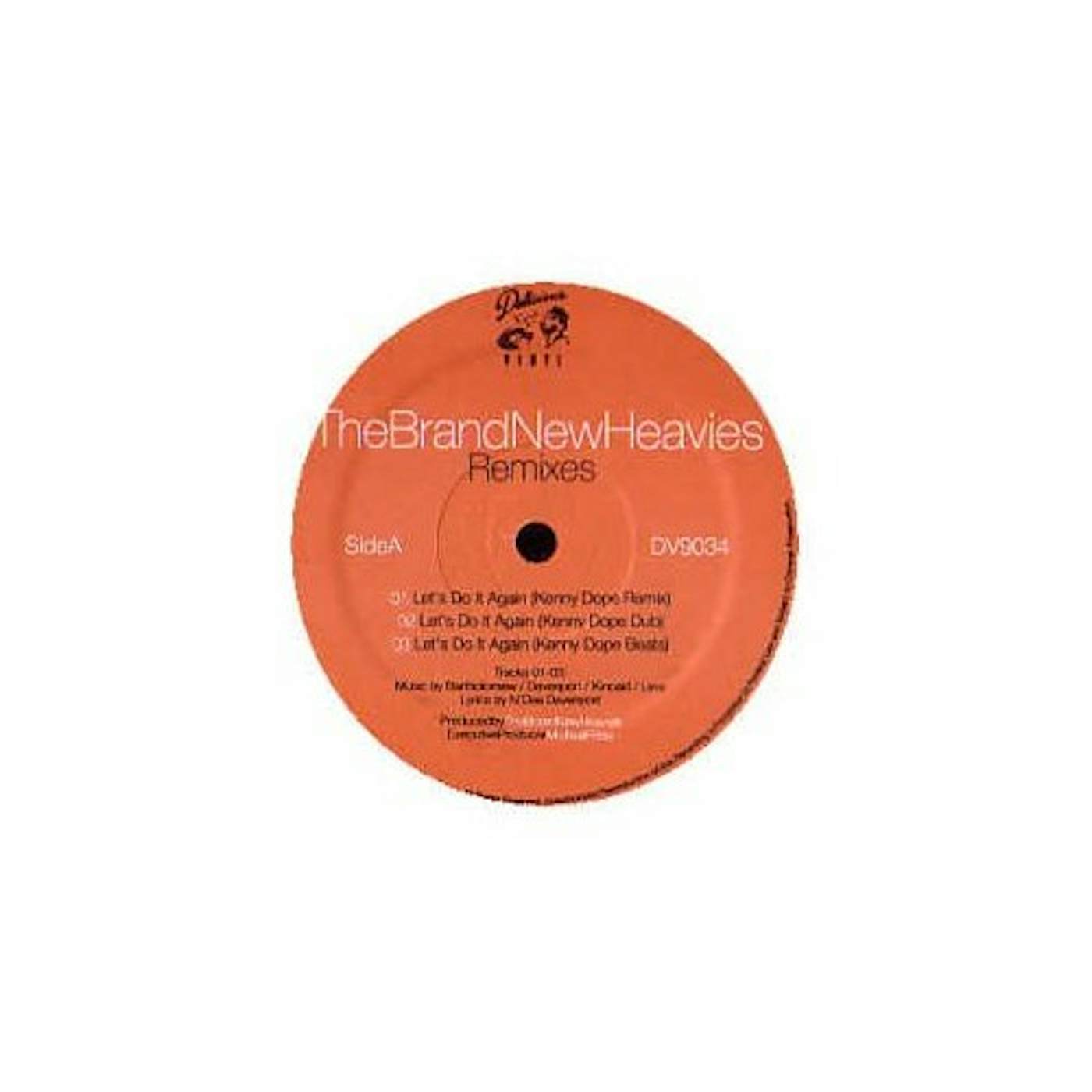 The Brand New Heavies GET USED TO IT REMIXES Vinyl Record