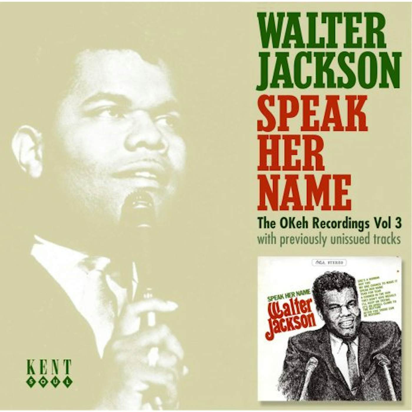 Walter Jackson SPEAK HER NAME-THE OKEH RECORDINGS 3 CD