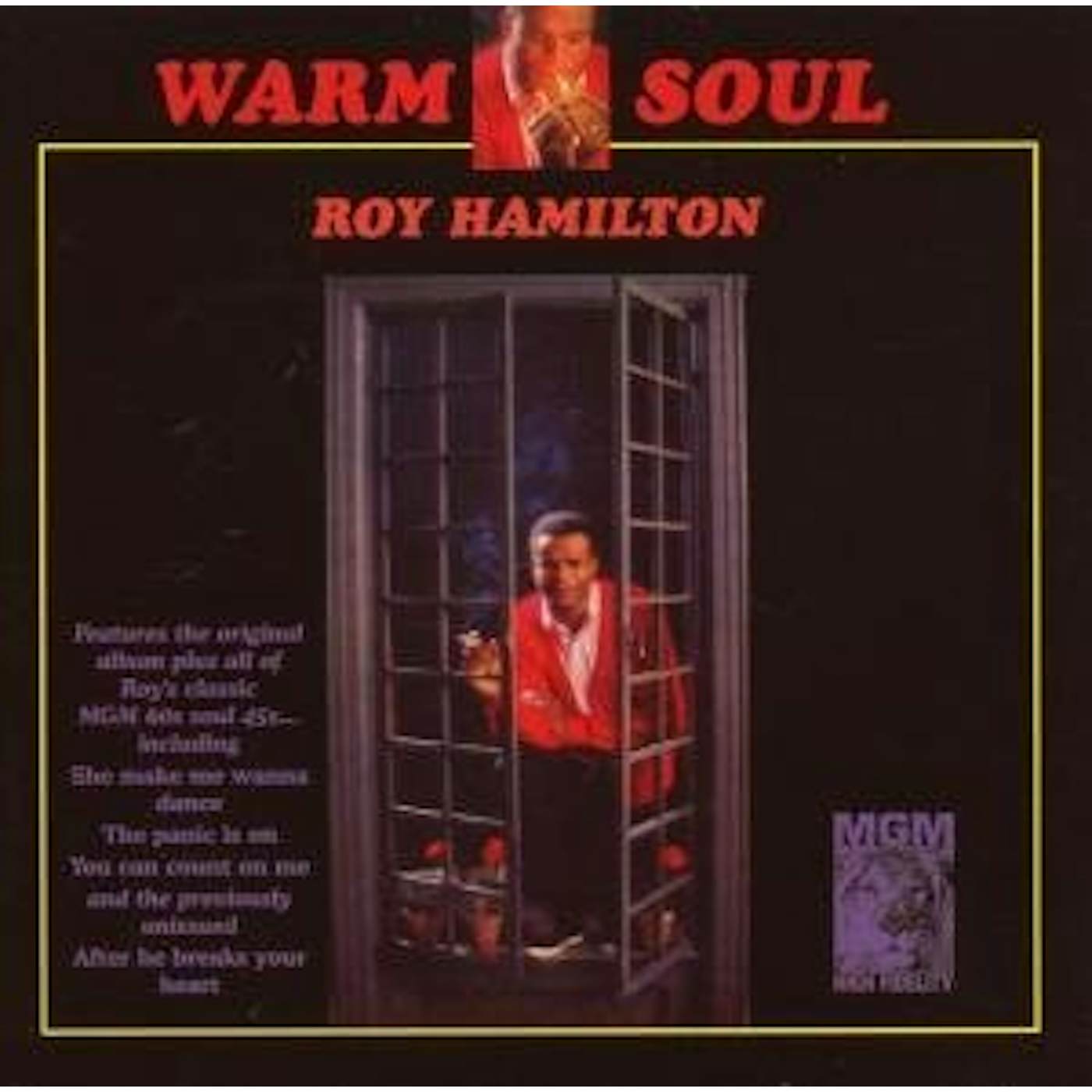 Roy Hamilton WARM SOUL PLUS CD