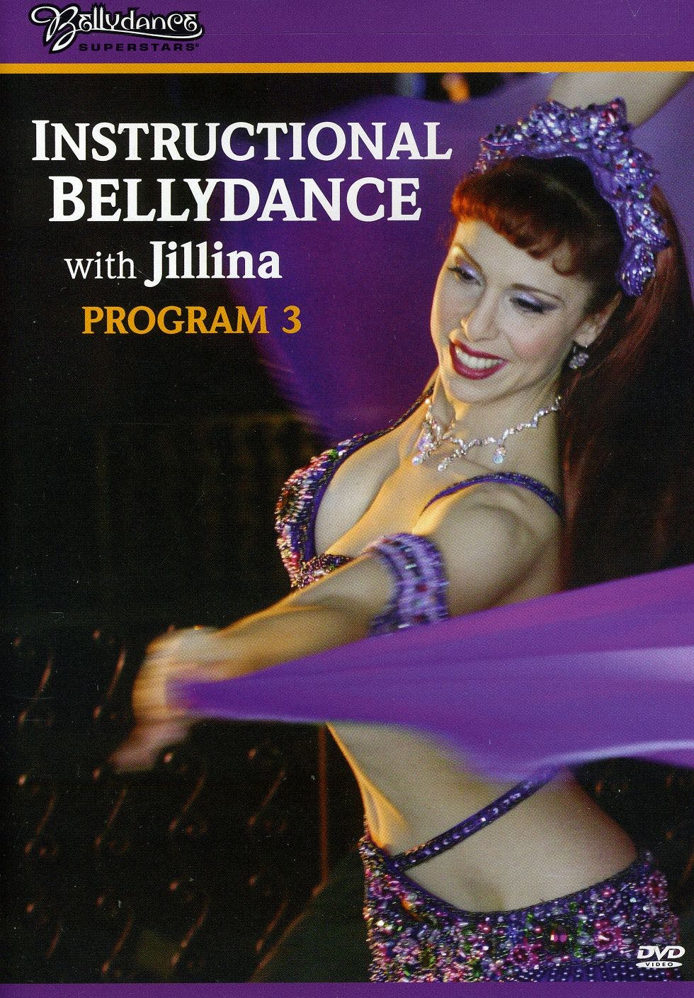 INSTRUCTIONAL BELLYDANCE WITH JILLINA: PROGRAM DVD