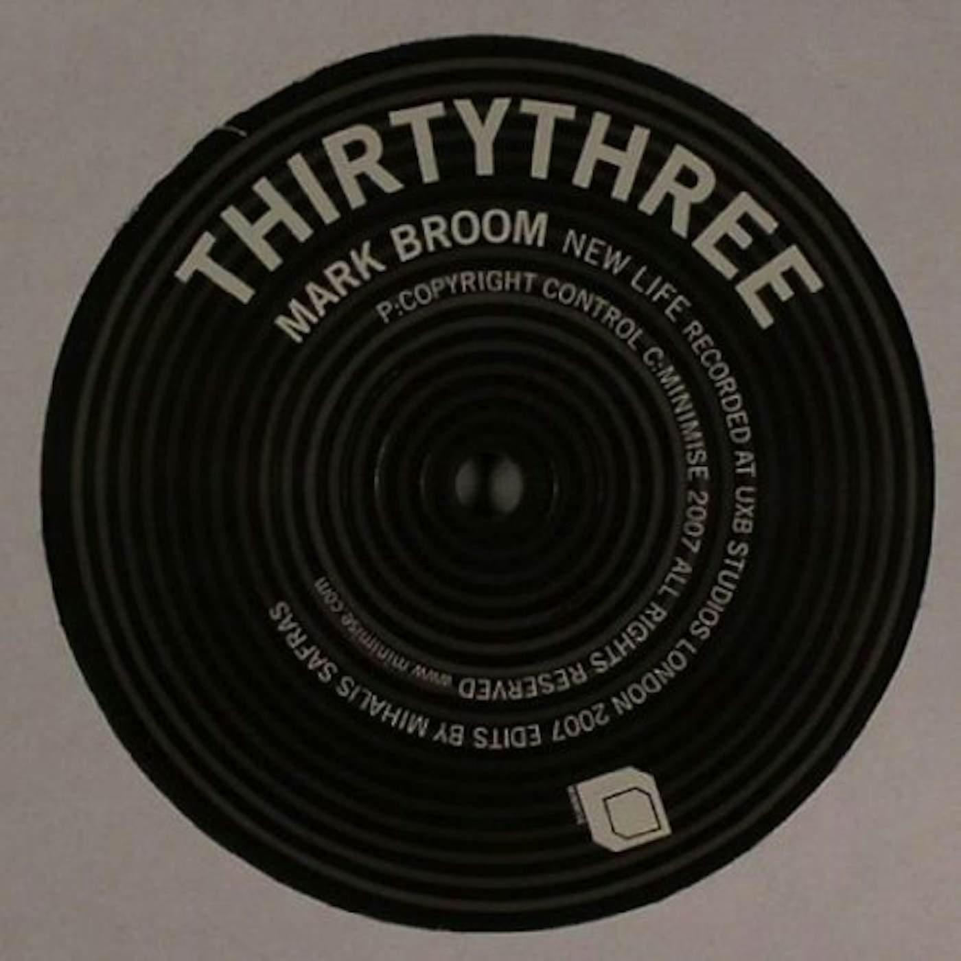 Mark Broom NEW LIFE Vinyl Record