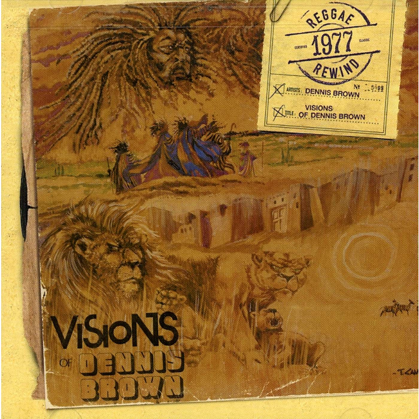 Dennis Brown VISIONS CD