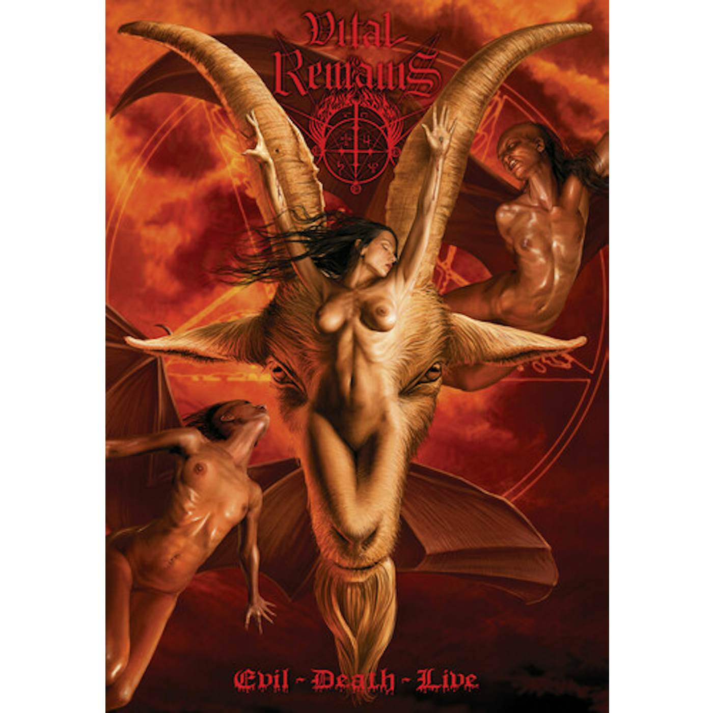 Vital Remains EVIL DEATH LIVE DVD