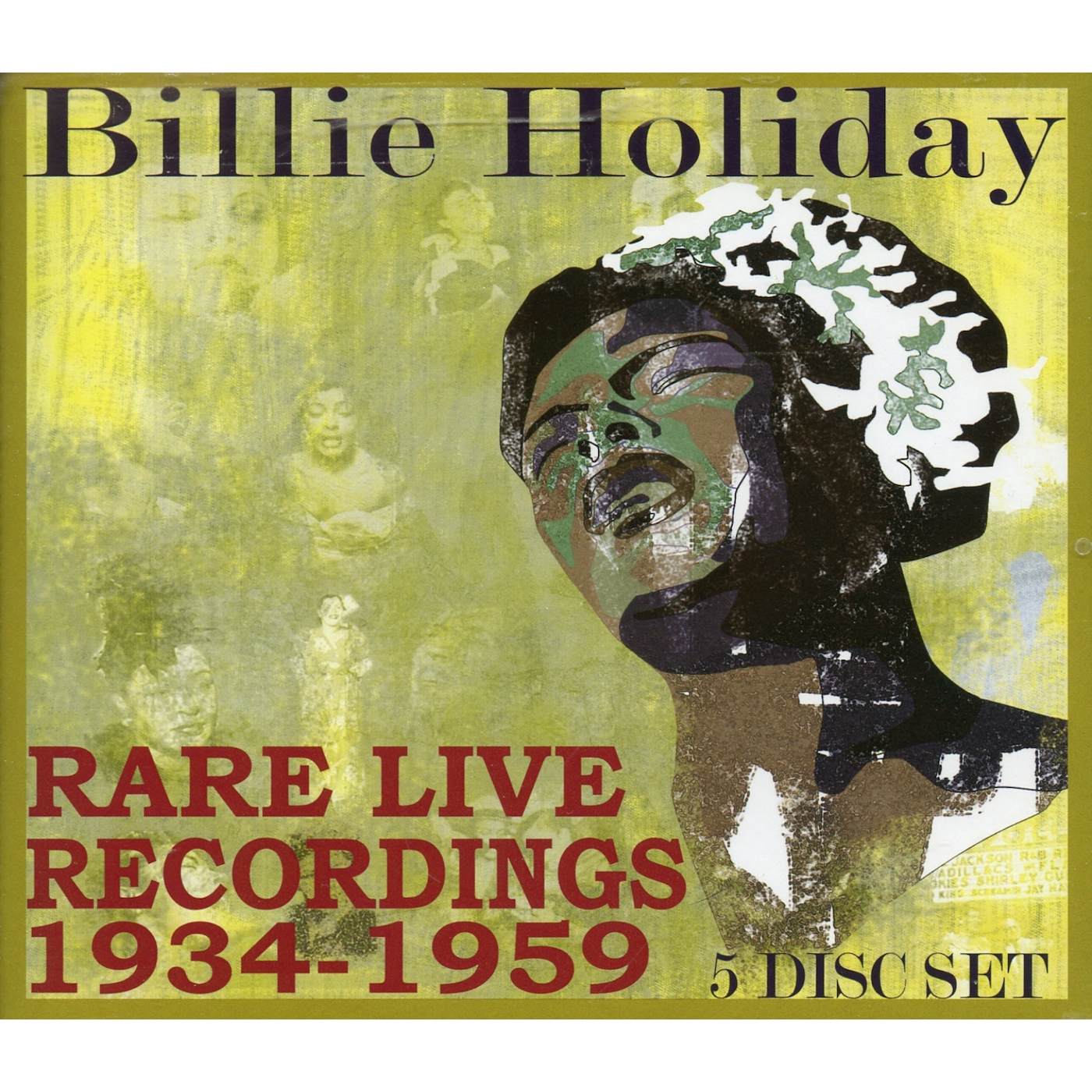 Billie Holiday RARE LIVE RECORDINGS 1935-1959 CD