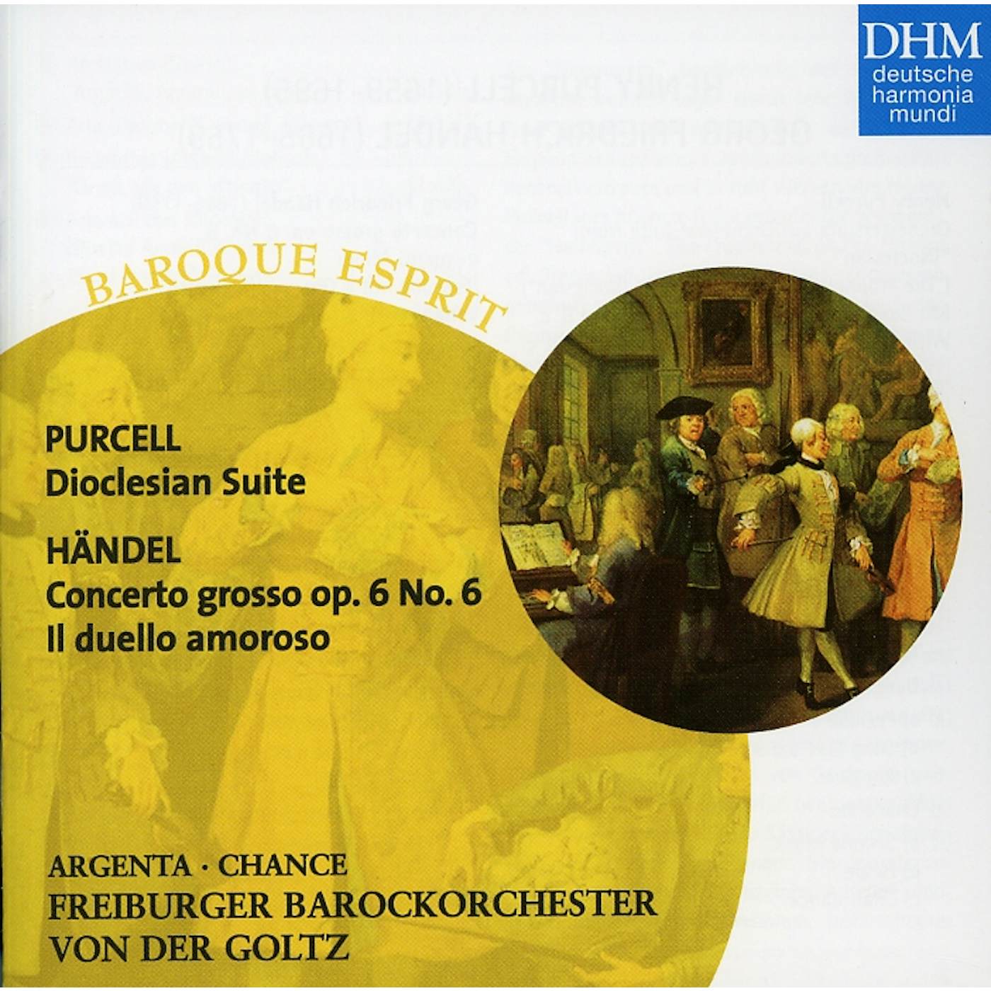 Freiburger Barockorchester PURCELL,HANDEL: SUITE: CONCERTO CD