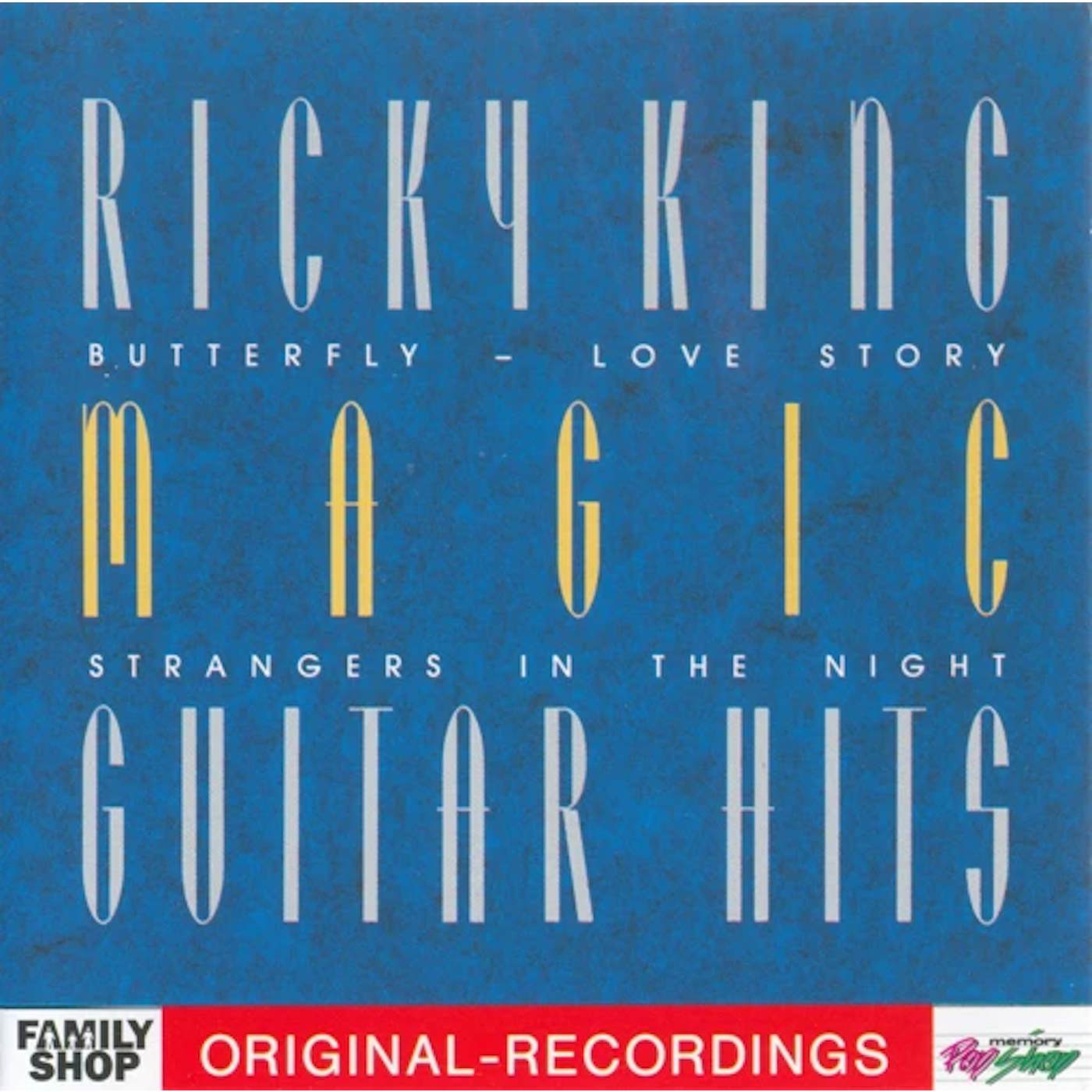 Ricky King MAGIC GUITAR HITS CD