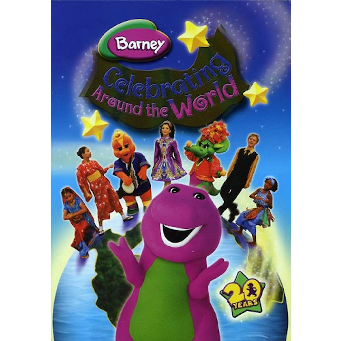 Barney CELEBRATING AROUND THE WORLD DVD