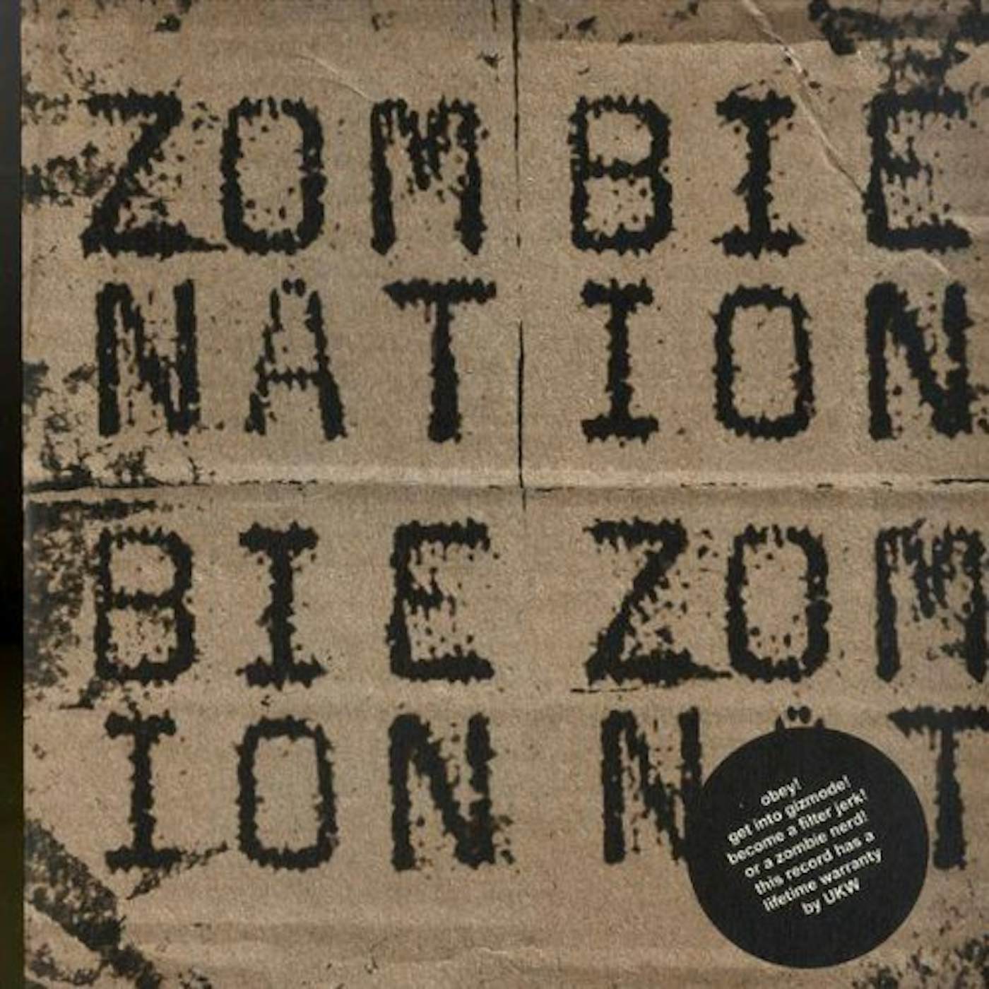 Zombie Nation Gizmode Vinyl Record