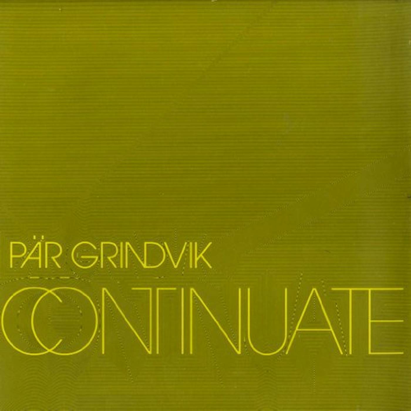 Par Grindvik Continuate Vinyl Record