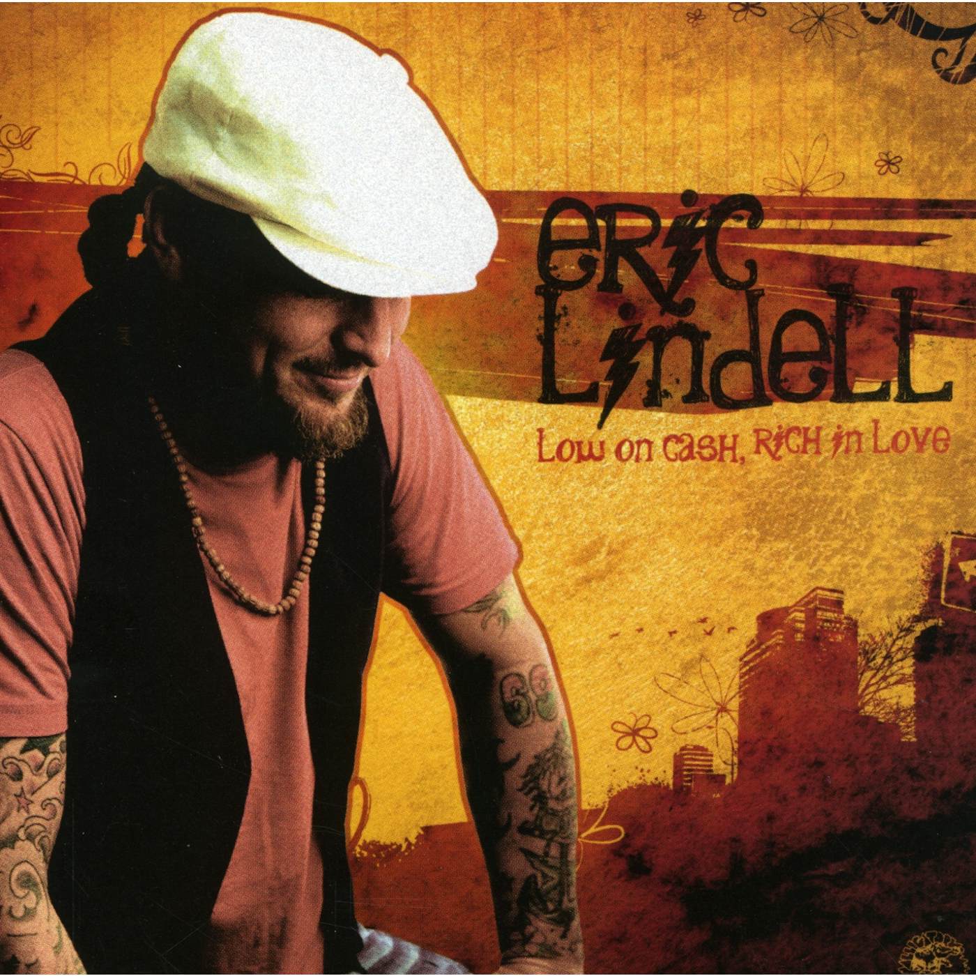 Eric Lindell LOW ON CASH RICH IN LOVE CD