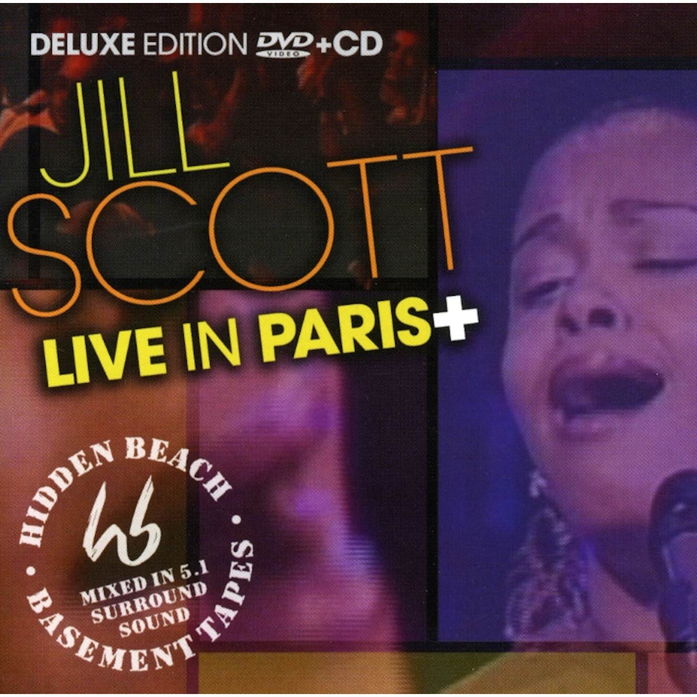 Jill Scott LIVE IN PARIS + CD