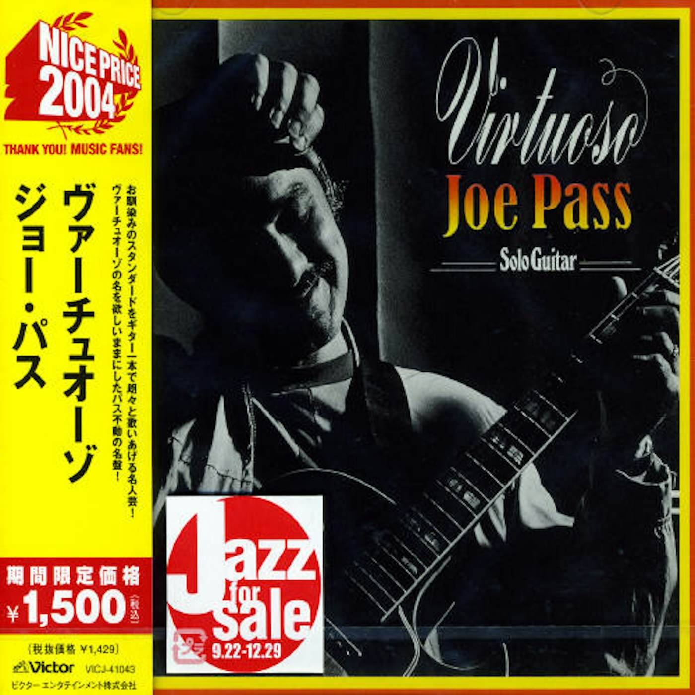 Joe Pass VIRTUOZO CD