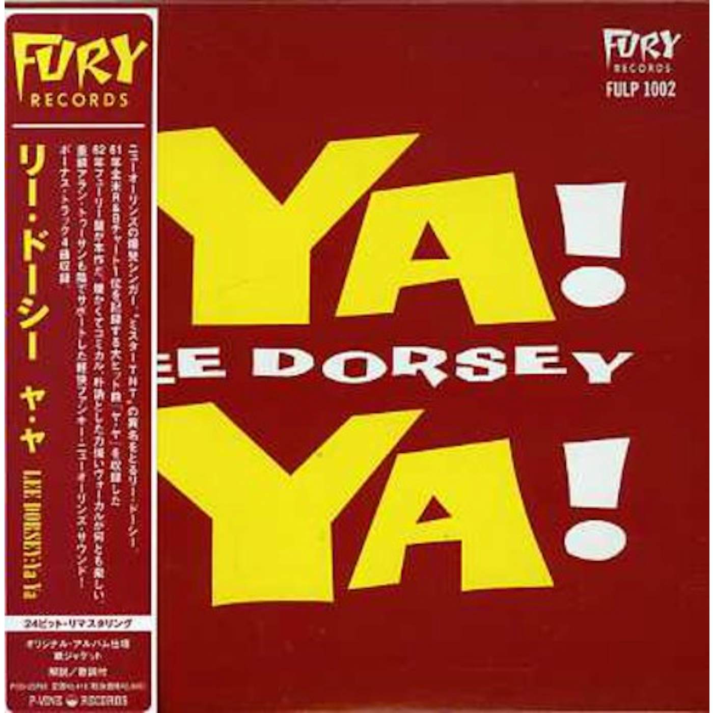 Lee Dorsey YA YA CD