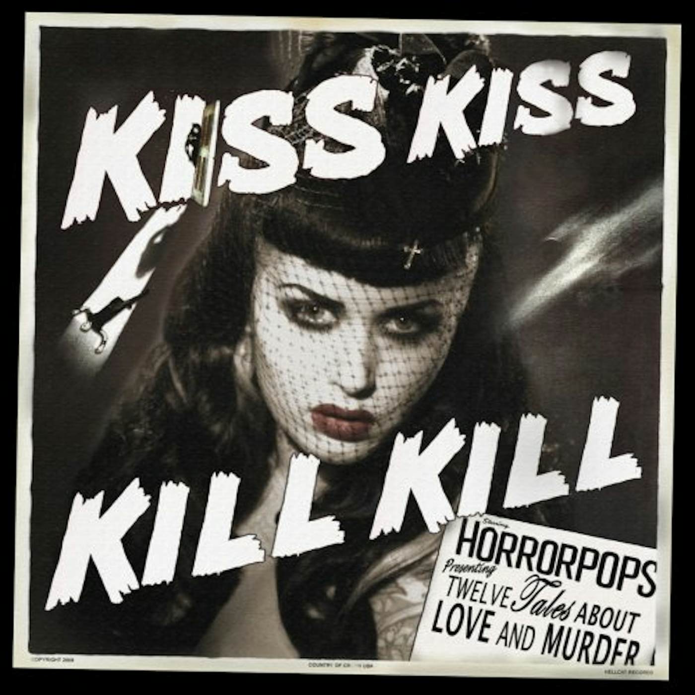 Horrorpops Kiss Kiss Kill Kill Vinyl Record