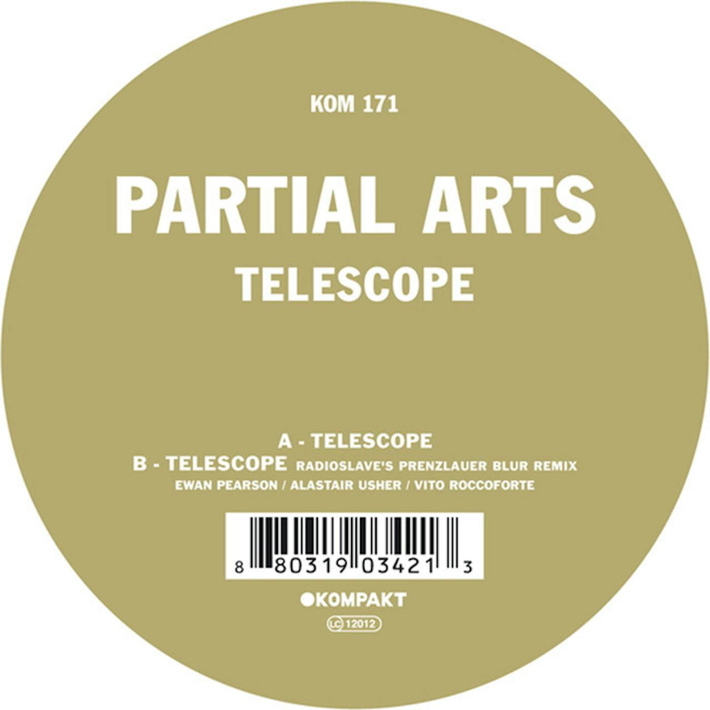 Partial Arts Telescope Vinyl Record
