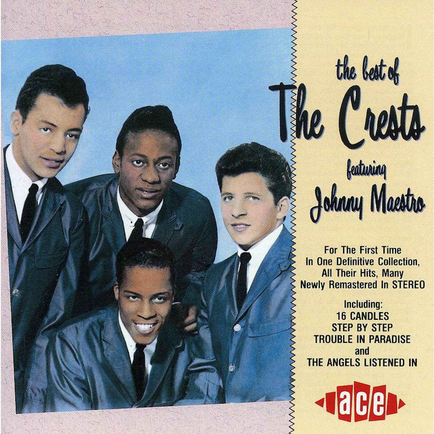 BEST OF The Crests FEATURING JOHNNY MAESTRO CD