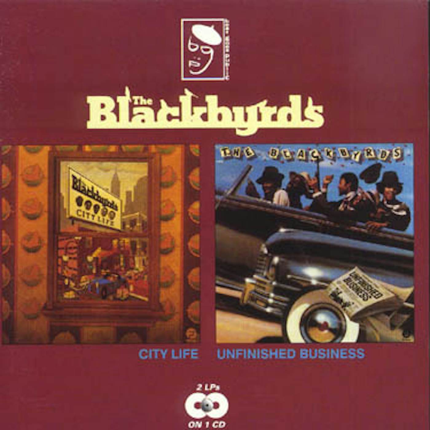 The Blackbyrds CITY LIFE/UNFINISHED BUSINESS CD