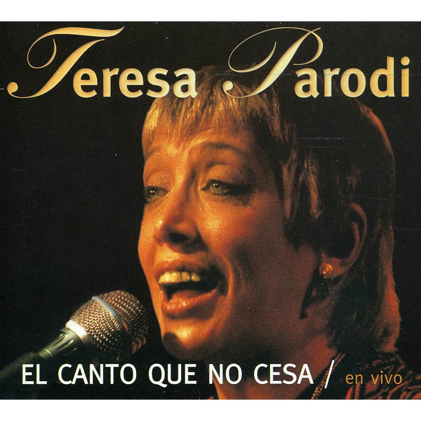 Teresa Parodi EL CANTO QUE NO CESA / EN VIVO CD