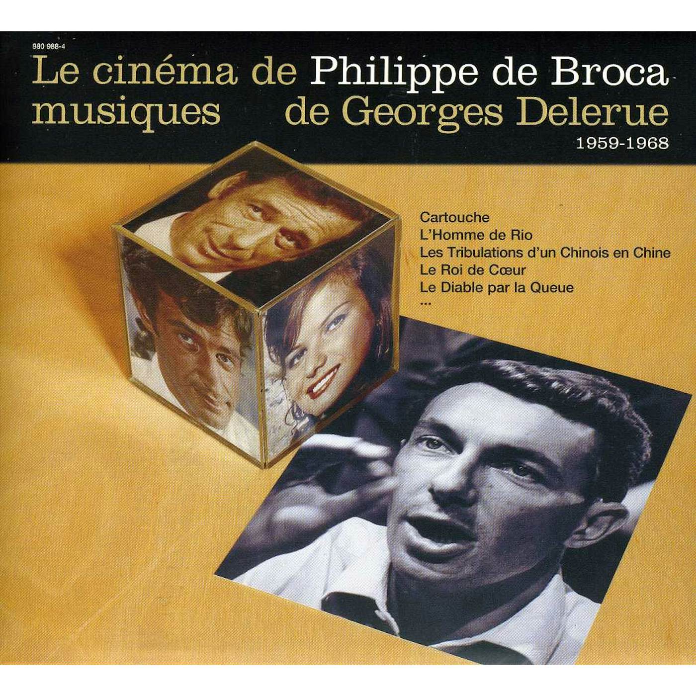 Georges Delerue LE CINEMA DE PHILIPPE DE BROCA 1 CD