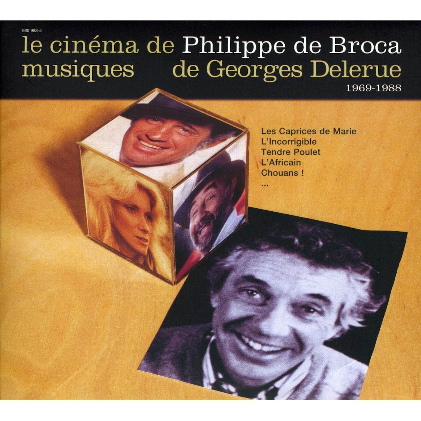 Georges Delerue LE CINEMA DE PHILIPPE DE BROCA 2 CD
