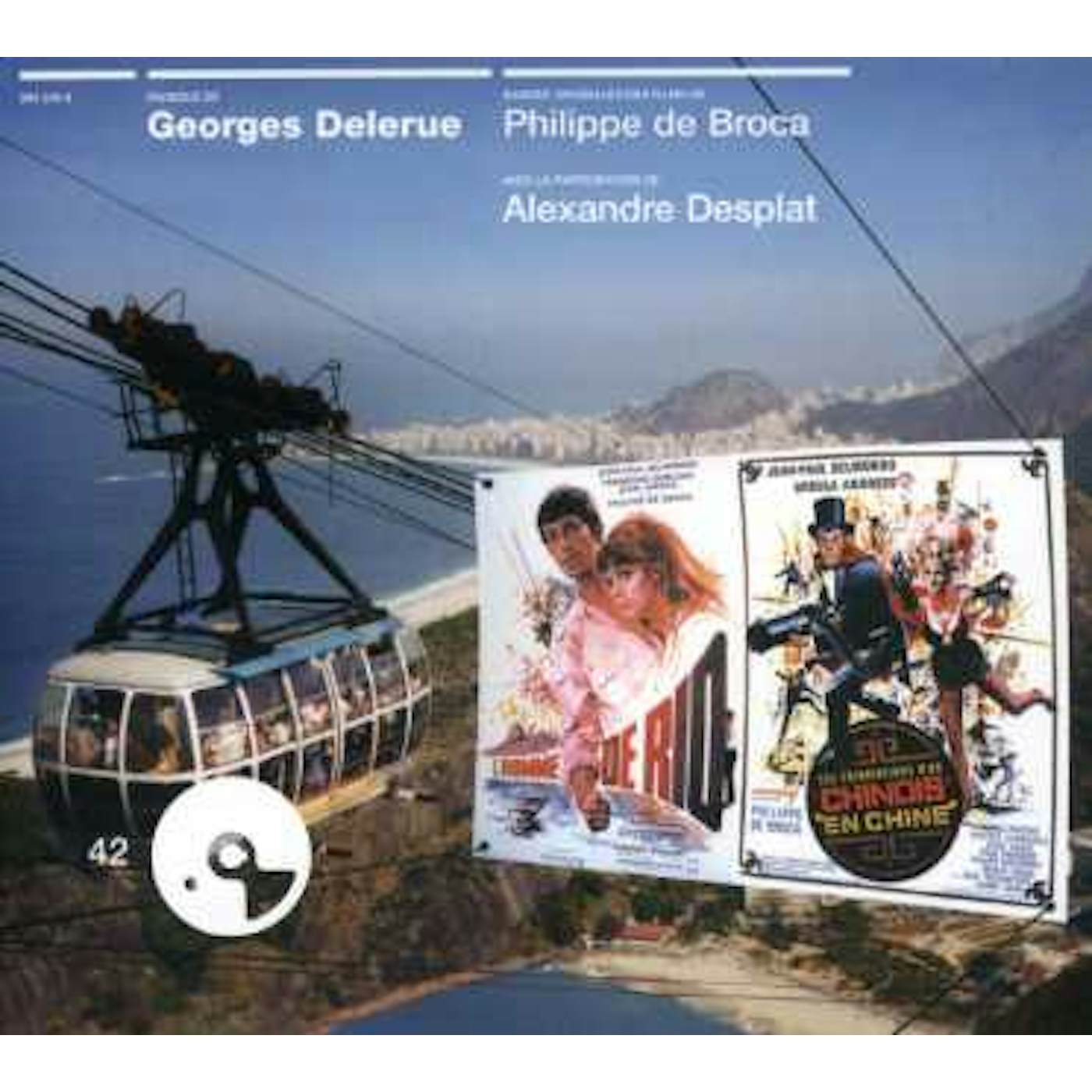 Georges Delerue L'HOMME DE RIO / LES TRIBULATIONS D'UN CHINOIS CD