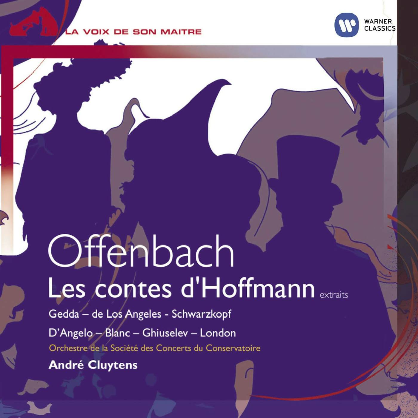 Offenbach CONTES D'HOFFMANN (E) - GEDDA, D'ANGELO, SCHWARZKO CD