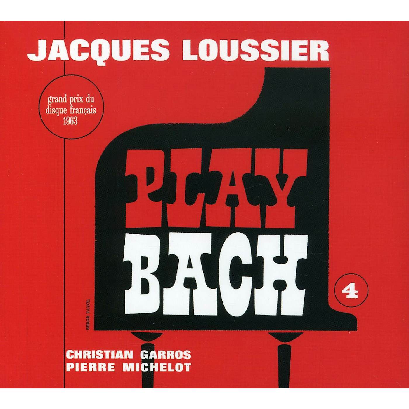 Jacques Loussier PLAY BACH N 4 CD