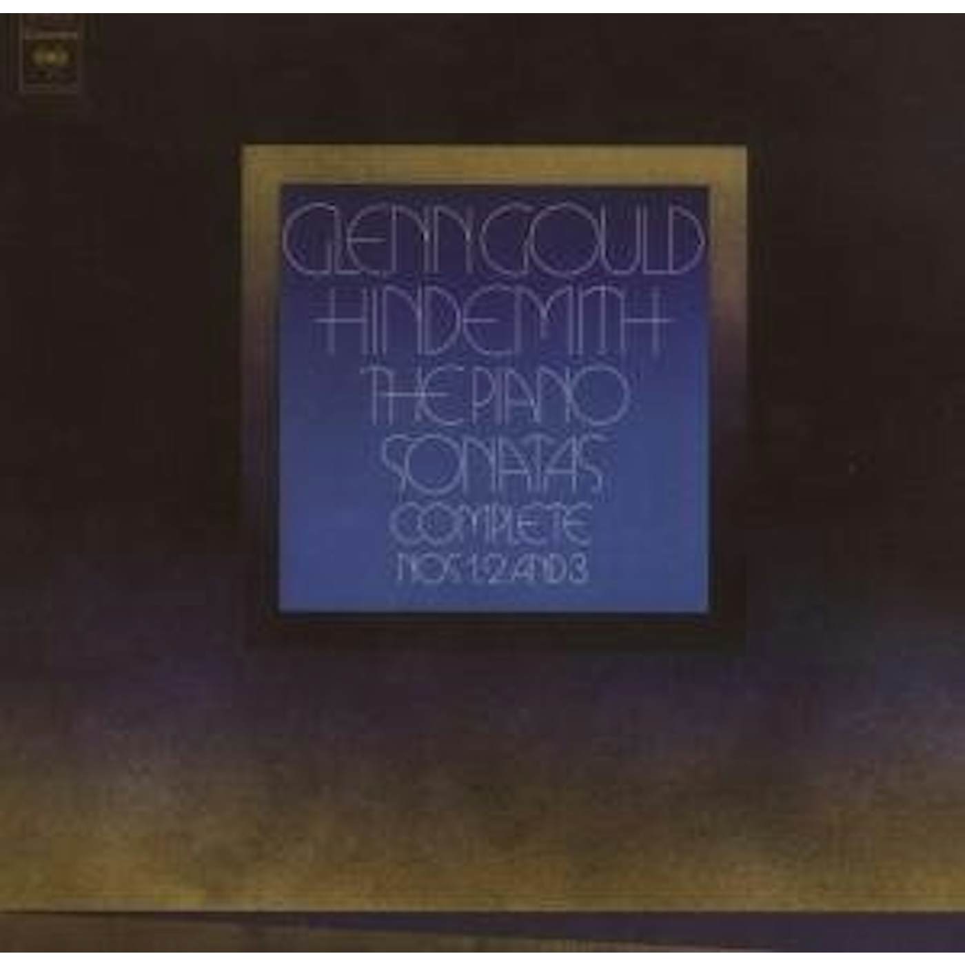 GLENN GOULD PLAYS HINDEMITH'S PIANO SONA CD