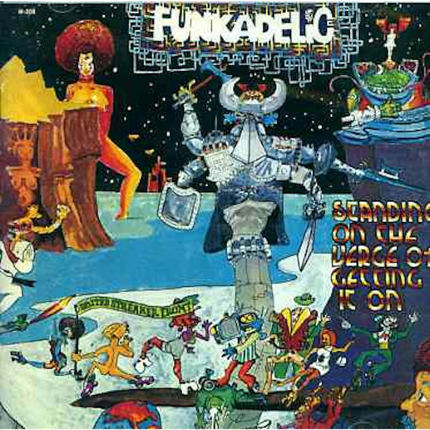 Funkadelic STANDING ON VERGE OF GETTING IT ON CD