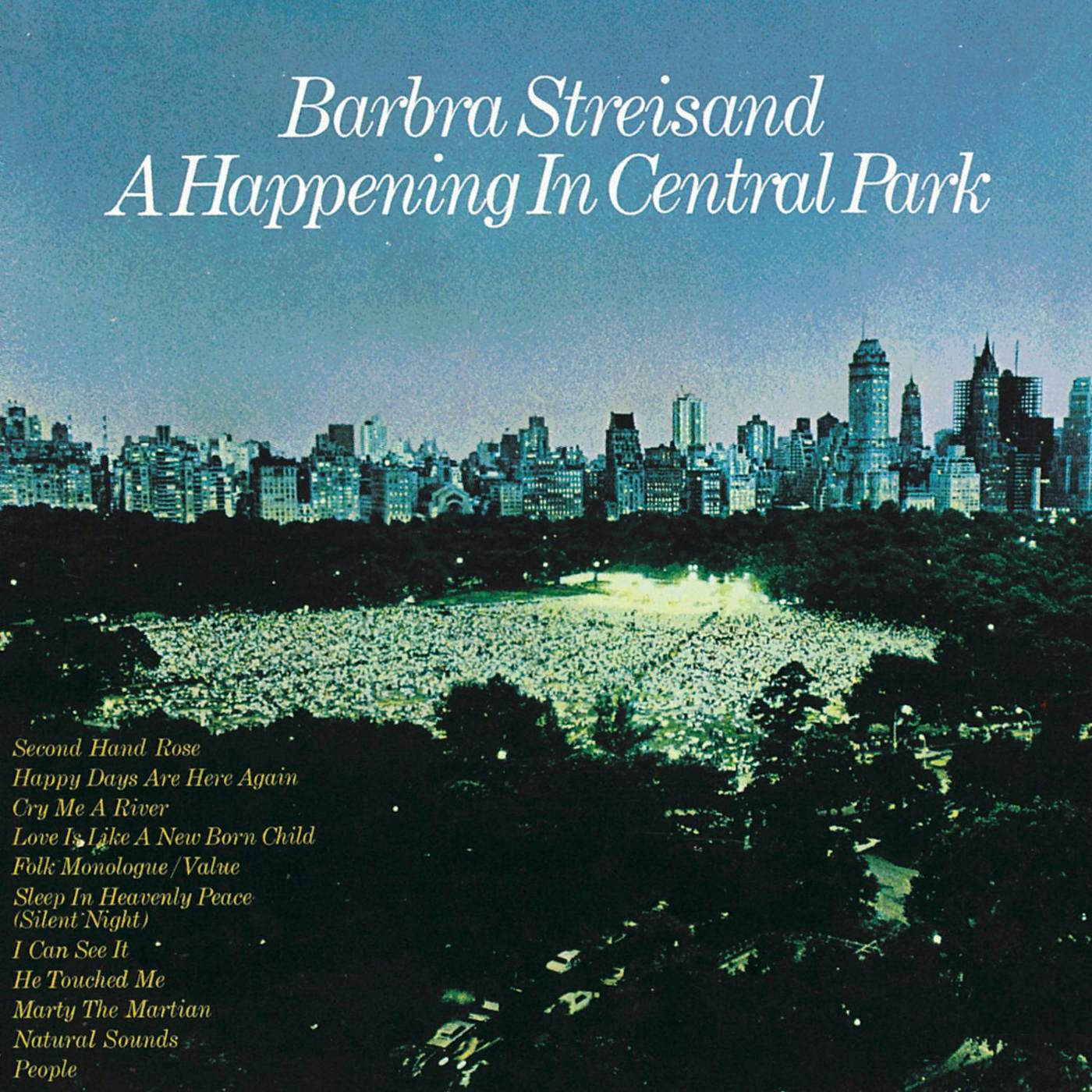 Barbra Streisand HAPPENING IN CENTRAL PARK CD