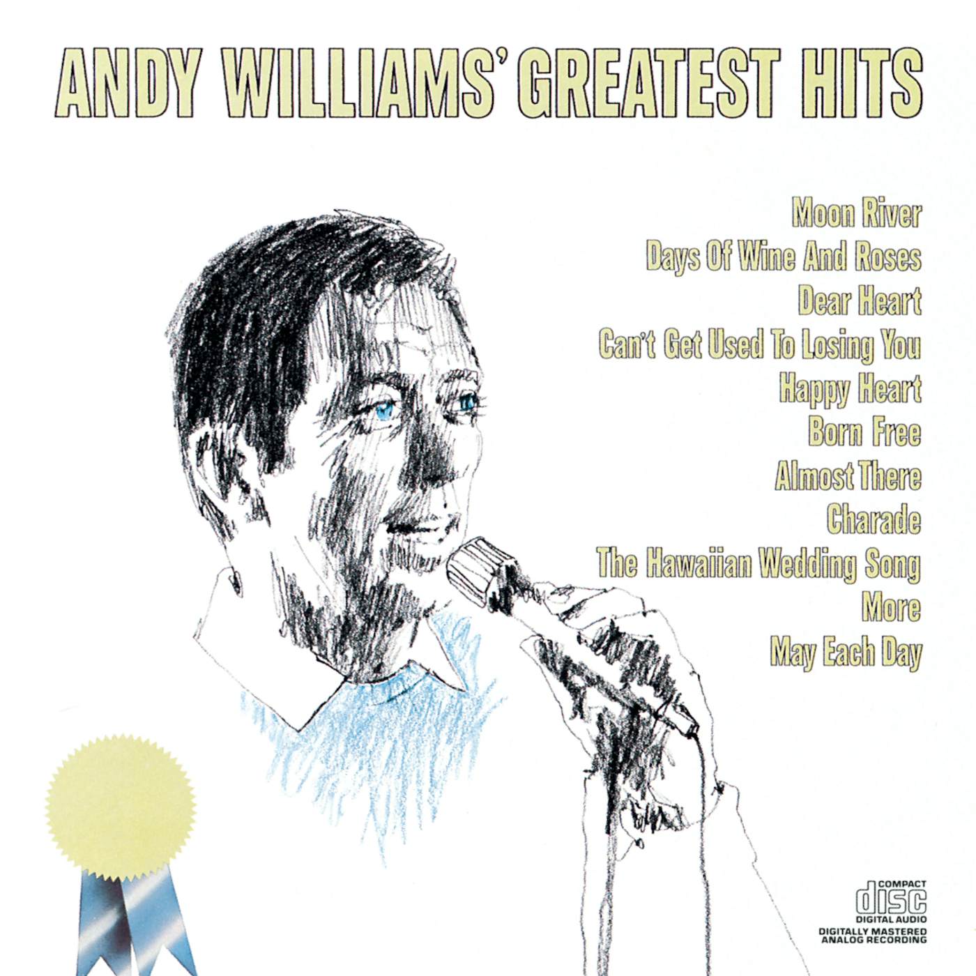 Andy Williams GREATEST HITS CD