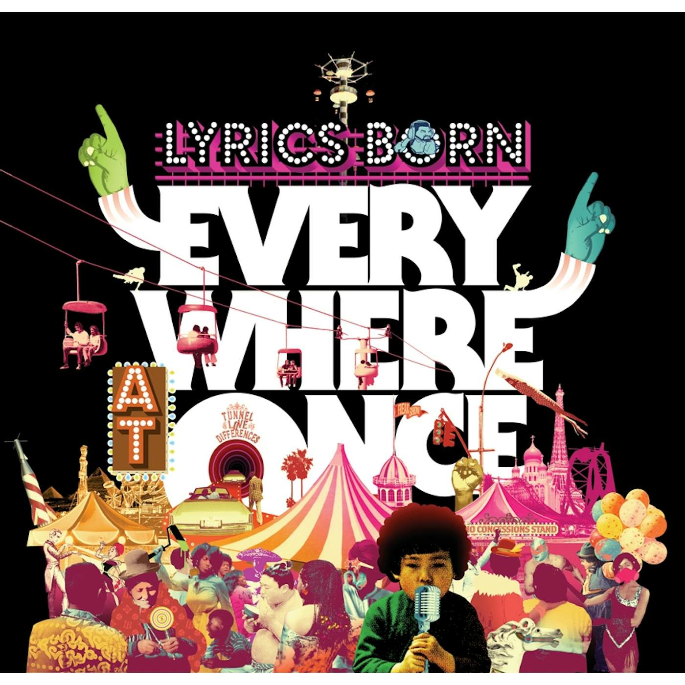 Lyrics Born Everywhere At Once Vinyl Record