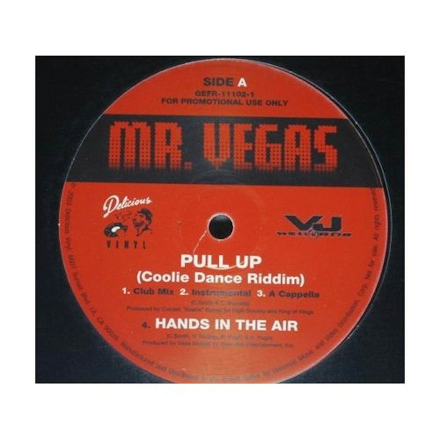 Mr. Vegas TAMALE / PULL UP Vinyl Record