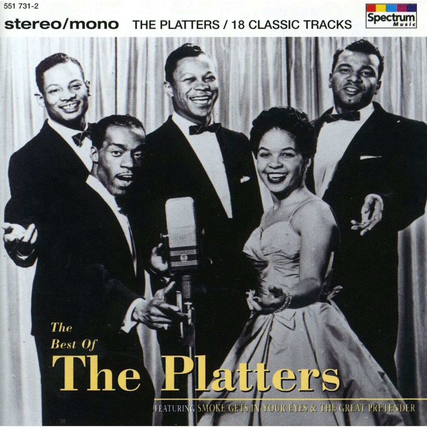 The Platters BEST OF CD