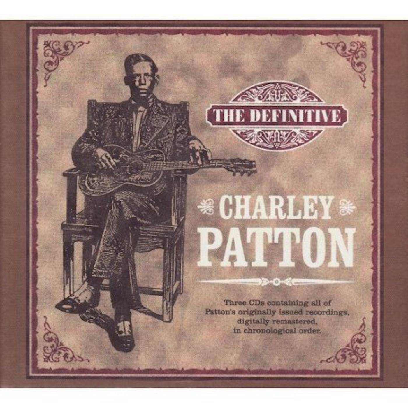 Charley Patton DEFINITIVE CD