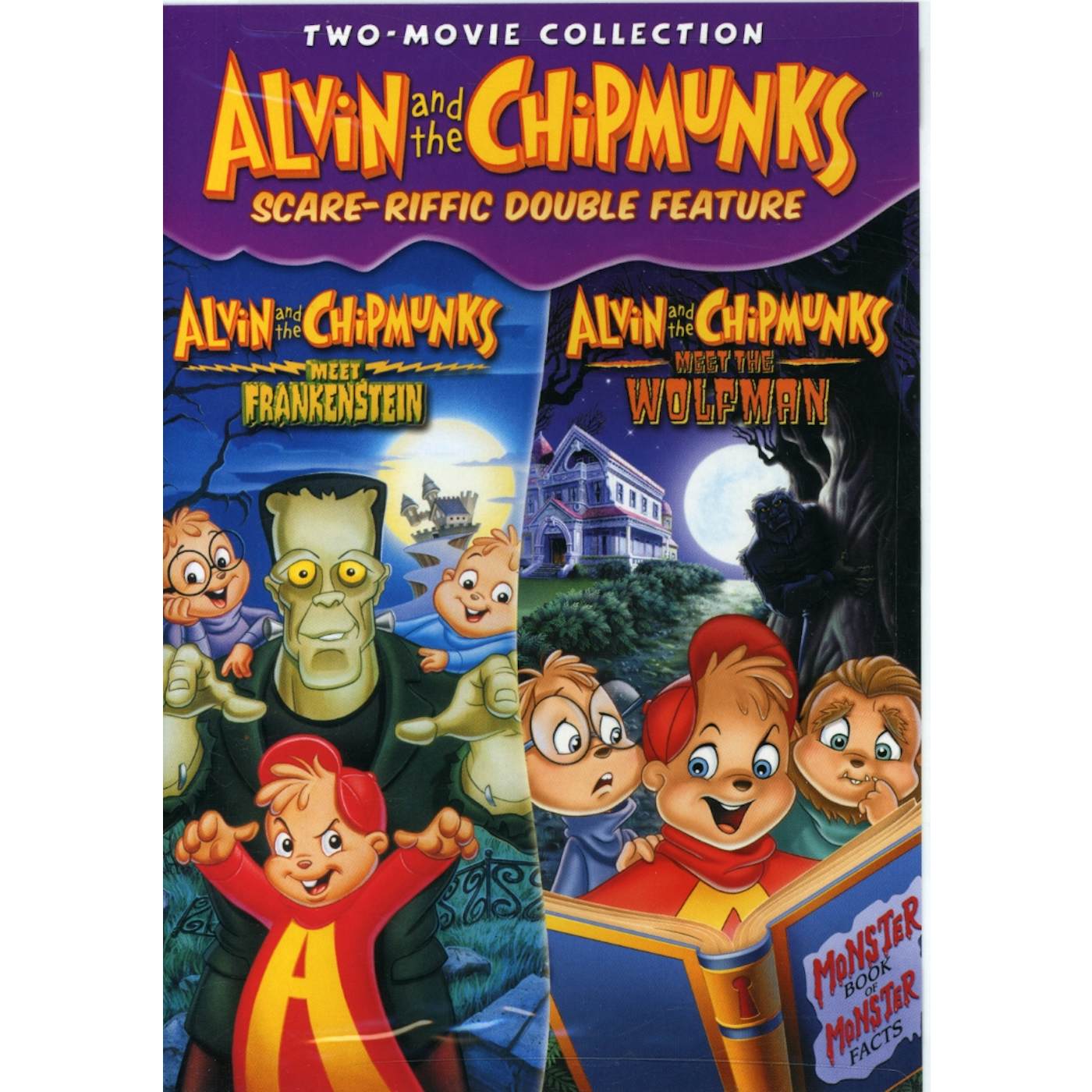 Alvin and the Chipmunks SCARE-RIFFIC DOUBLE FEATURE DVD
