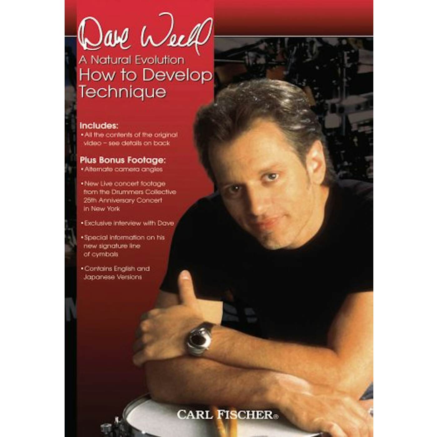 Dave Weckl HOW TO DEVELOP TECHNIQUE DVD
