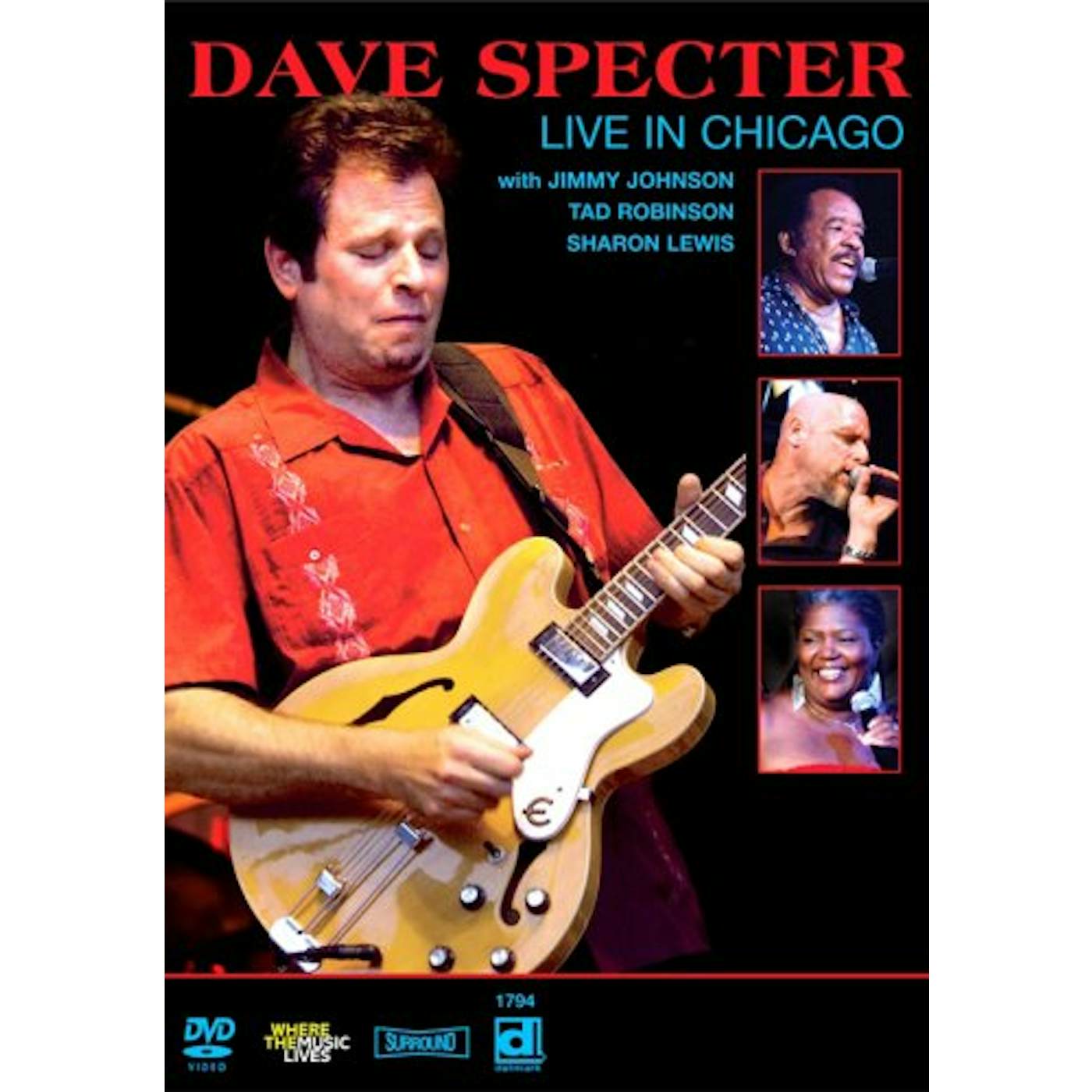 Dave Specter LIVE IN CHICAGO DVD
