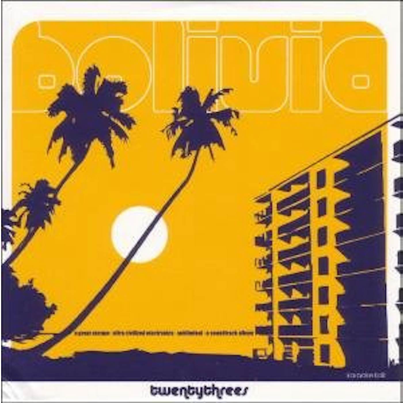 The 23s BOLIVIA CD