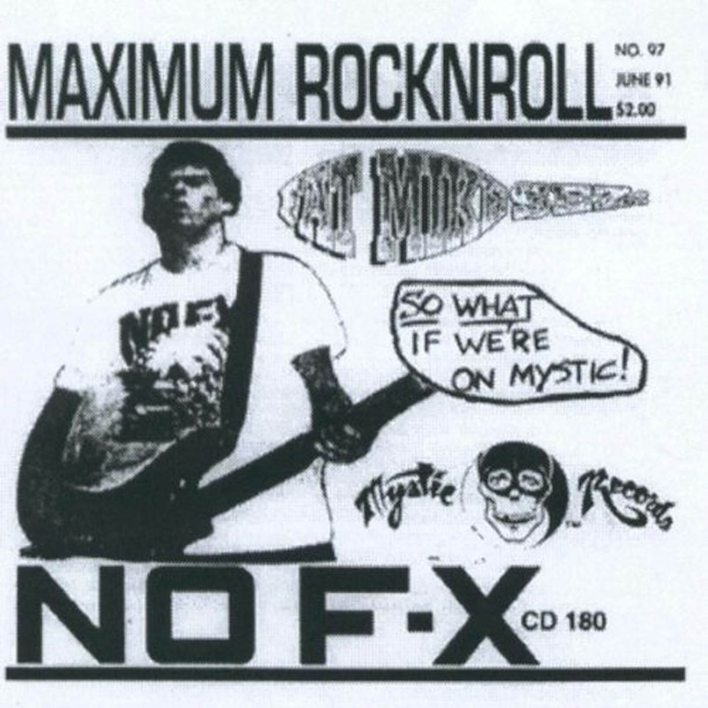 NOFX MAXIMUM ROCK'N'ROLL Vinyl Record